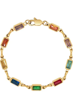 Nialaya Rectangle tennis bracelet