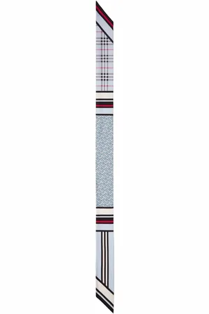 Burberry Monogram check thin neck scarf