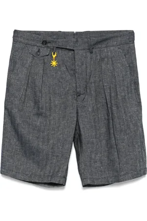Manuel Ritz Logo-appliqu?? shorts
