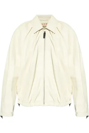 Marni Lamb skin collared jacket