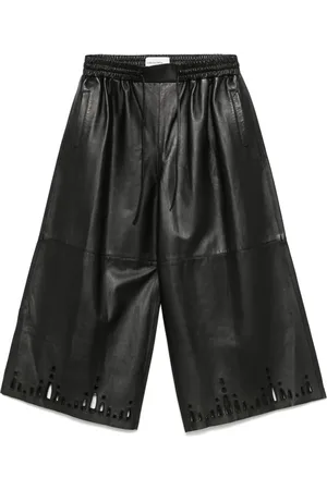 YVES SALOMON Leather trousers