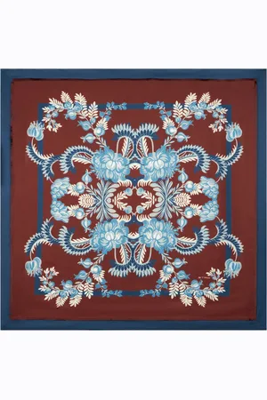 Etro Printed silk scarf
