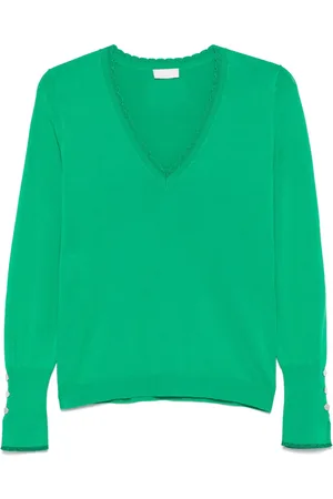 Liu Jo Scallop-trim top