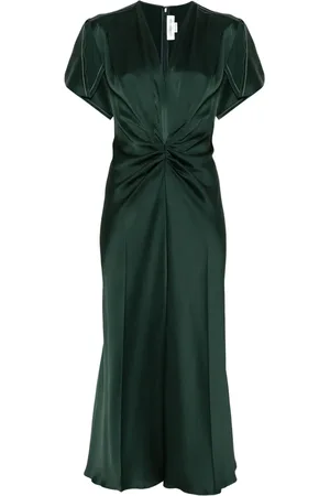 Victoria Beckham Gathered midi dress