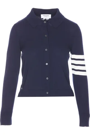 Thom Browne 4 Bar Stripes jersey polo shirt