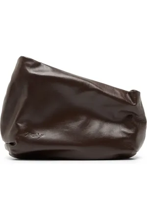 MARSÈLL Logo-debossed leather clutch bag