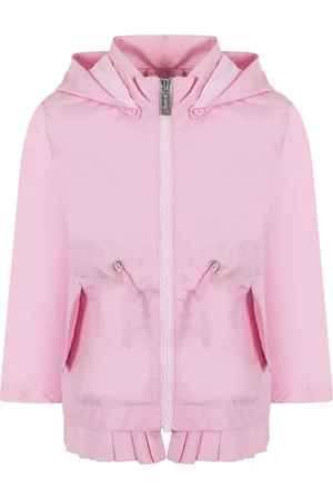 Lapin House Pleat-detail hooded jacket