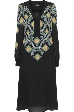 Etro Paisley midi dress