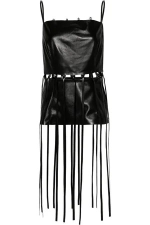Nanushka Citta peplum-waist top
