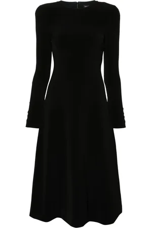 Balenciaga Long-sleeve midi dress