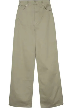 Loewe High-waist cotton trousers