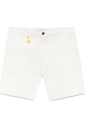 Manuel Ritz Logo-appliqu?? shorts