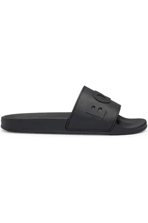 HUGO BOSS Logo-emed slides