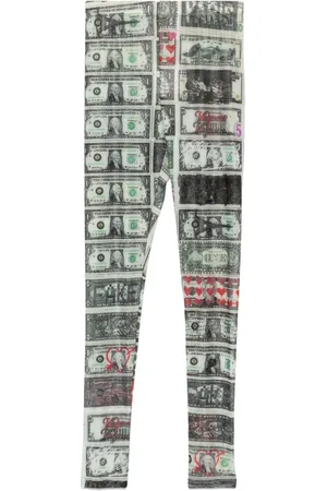 Vaquera Dollar-print leggings