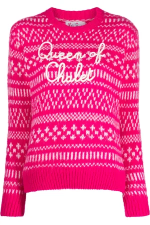 MC2 SAINT BARTH Queen of Chalet fair-isle jumper