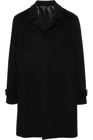 LARDINI Virgin-wool single-breasted coat
