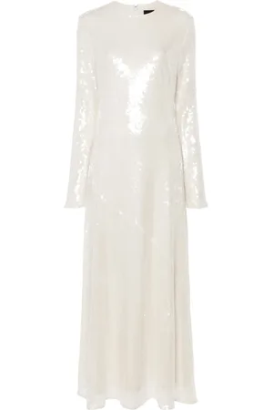 ROTATE Sequinned maxi dress
