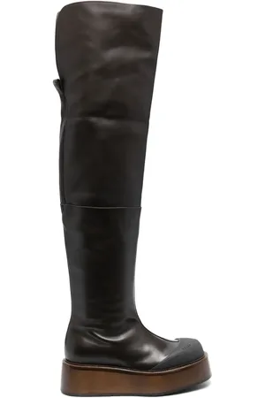 Bally Irenne thigh-high platform boots