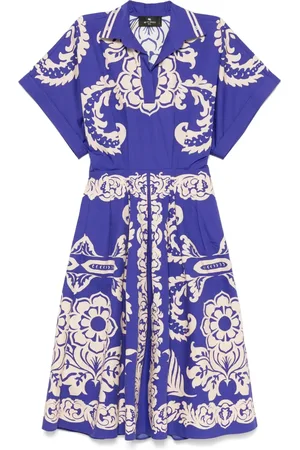 Etro Printed midi dress