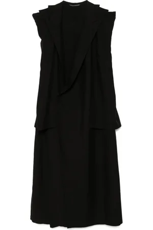 YOHJI YAMAMOTO Twisted gabardine coat