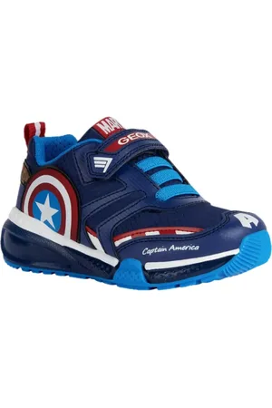 Geox X Marvel Bayonyc Junior panelled sneakers