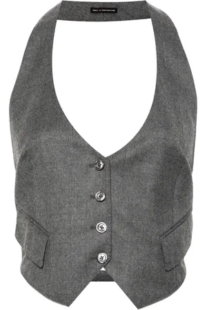 Tom Ford Flannel openback waistcoat