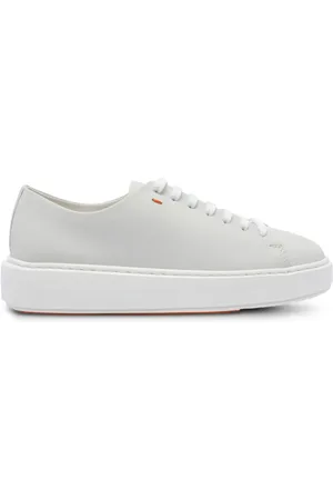 santoni Leather sneakers