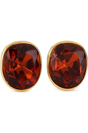 Kenneth Jay Lane Crystal-embellished earrings