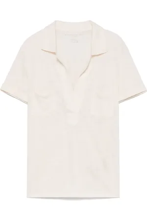 Majestic Slub-texture t-shirt
