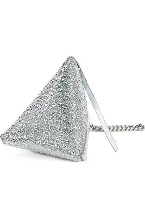 Alexander McQueen The Curve embellished pouch