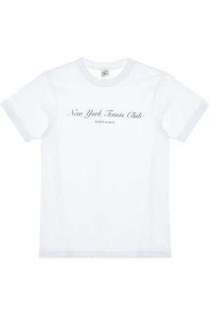 Sporty & Rich Letter T-shirt