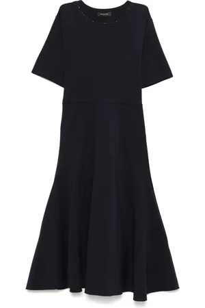 Fabiana Filippi Bead-detail midi dress