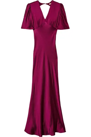 Twin-Set Hammered satin dress