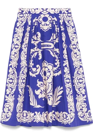 Etro Printed midi skirt