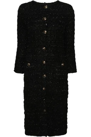 Balenciaga Tweed button-up dress