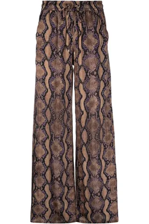 Pinko Snake-print palazzo pants