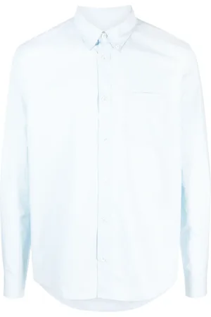 A.P.C. Button-down cotton shirt