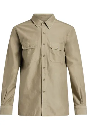 Tom Ford Flap-pockets button-up shirt