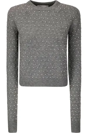 Sportmax Crystal-embellished sweater
