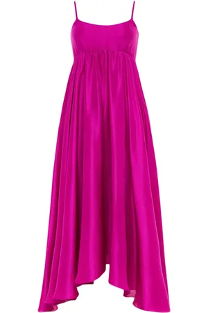 Azeeza Rachel silk midi dress