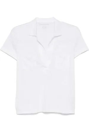 Majestic Slub-texture t-shirt