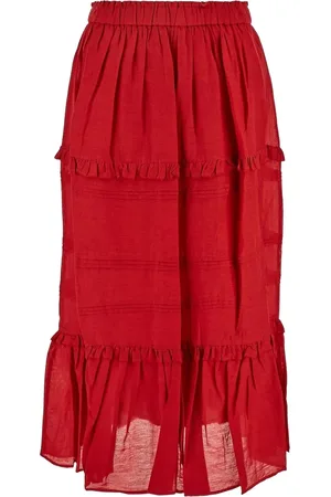 Isabel Marant Diya midi skirt