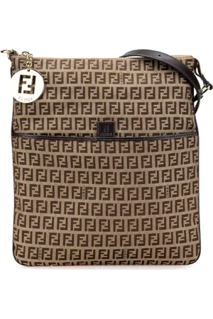 Fendi 2000-2010 Zucchino Canvas crossbody bag