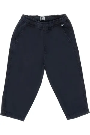 Il gufo Gabardine cotton trousers