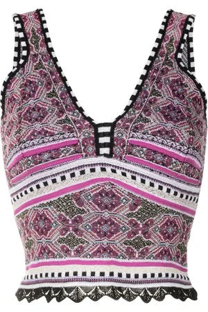 CECILIA PRADO Let??cia intarsia-knit top