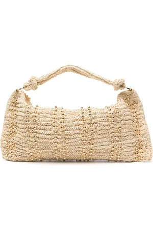 Cult Gaia Hera raffia shoulder bag