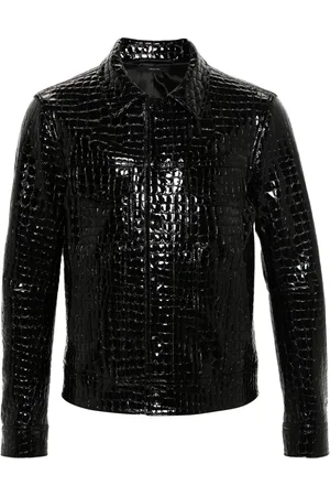 Tom Ford Jane crocodile-effect jacket