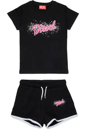 Diesel Logo t-shirt and shorts set