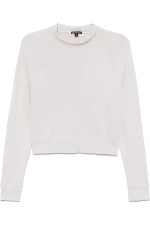 James Perse French Terry cropped T-shirt