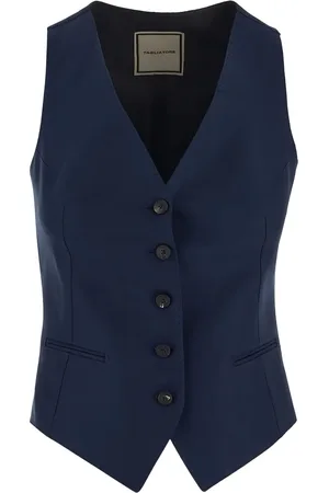 TAGLIATORE Linen vest